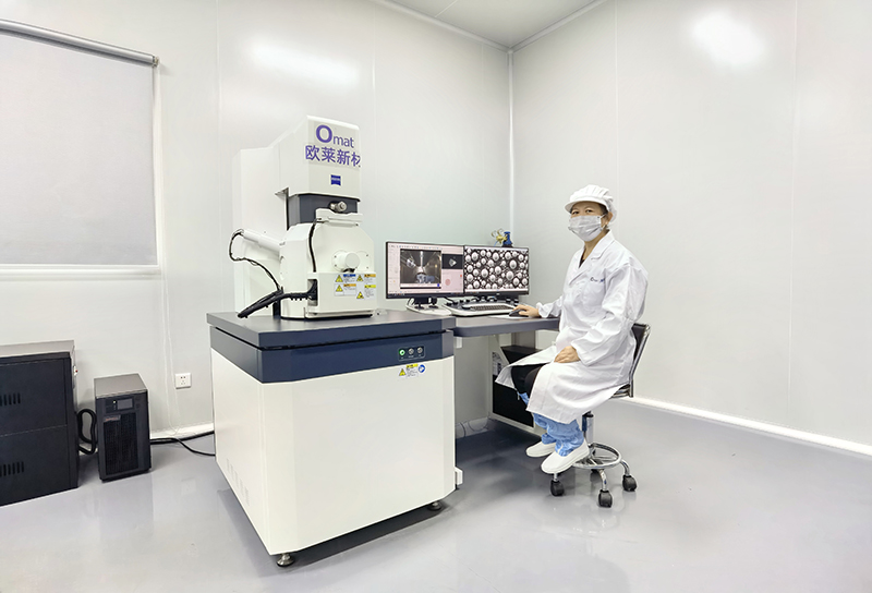 オライ新素材が高性能走査型電子顕微鏡（SEM）を導入し研究力を強化